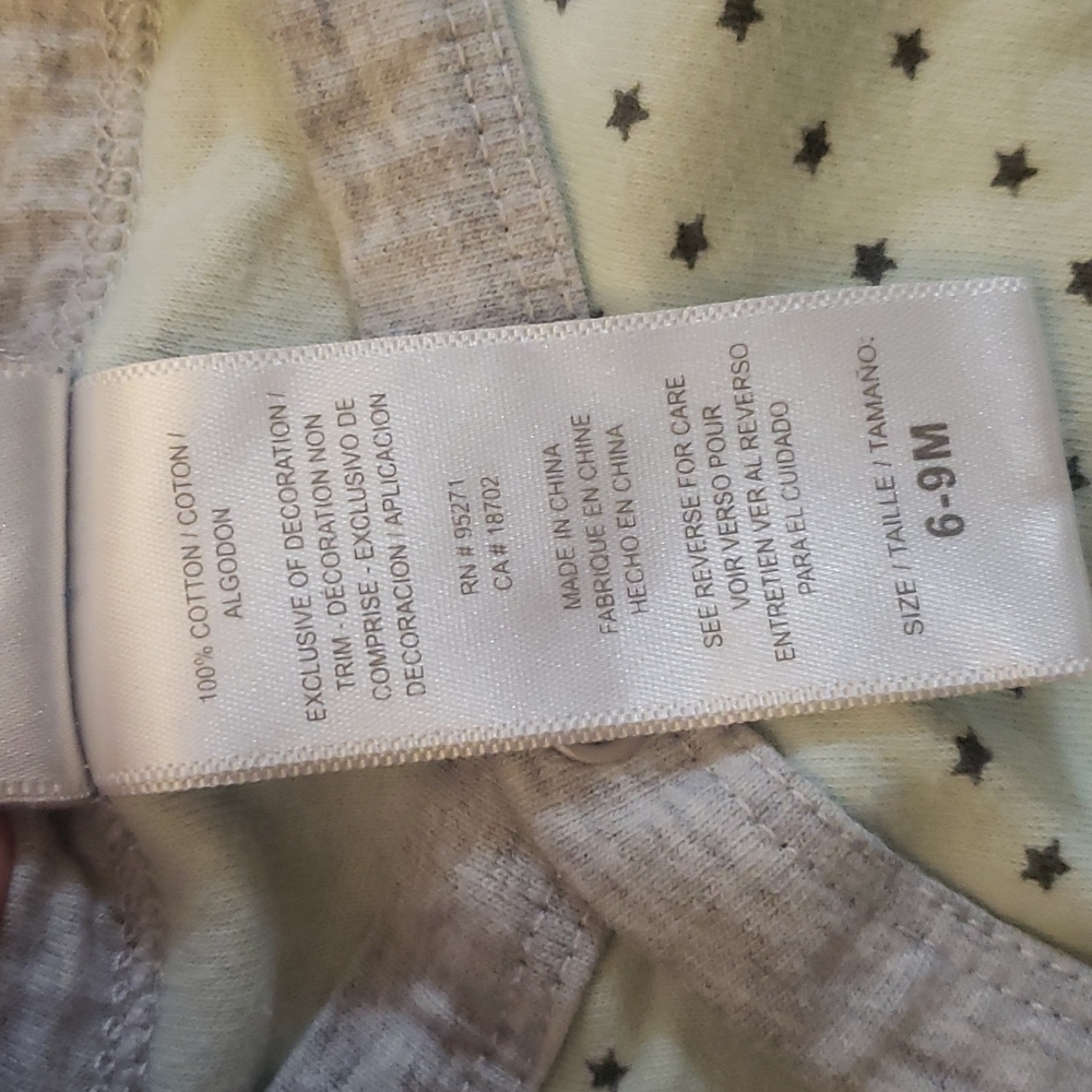 3/$10 Infant sleeper - Picture 3 of 9